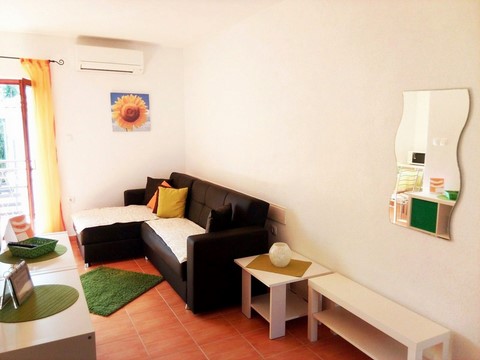 Soggiorno con divano