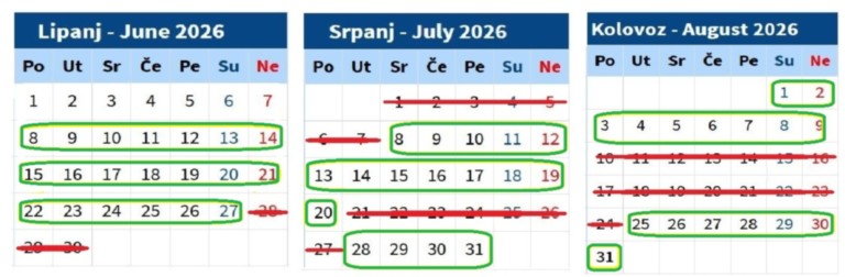 2026 termini